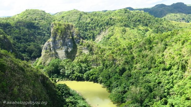 Inabanga river canyon