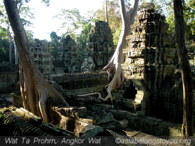 храм Та Пром, Ангкор Ват